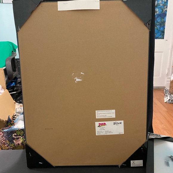 POP Creations Disney’s Lilo and Stitch Rocket 3D Painted Glass Wall Decor NEW - Picture 6 of 7